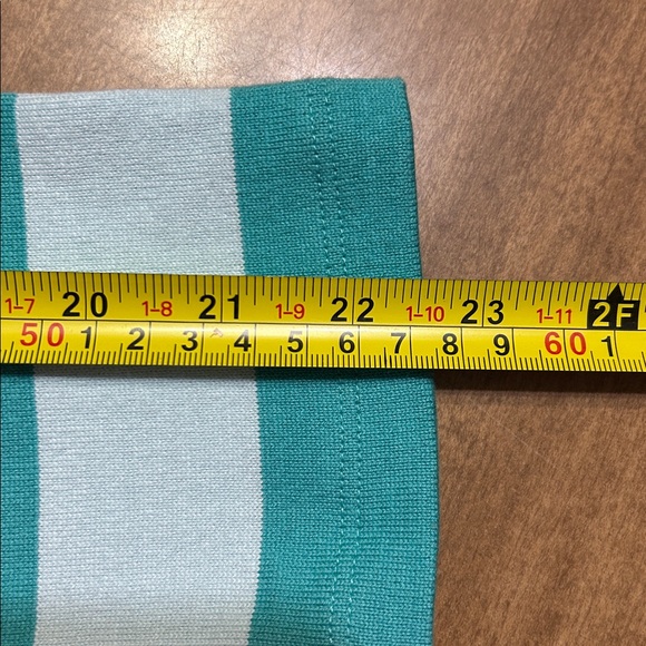 Talbots T-Shirt Top Women’s LP – Colorful Striped Preppy 3/4 Sleeve Classic Tee - Picture 11 of 13